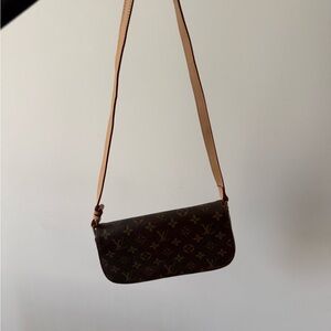 Brown Louis Vuitton Monogram Shoulder Bag